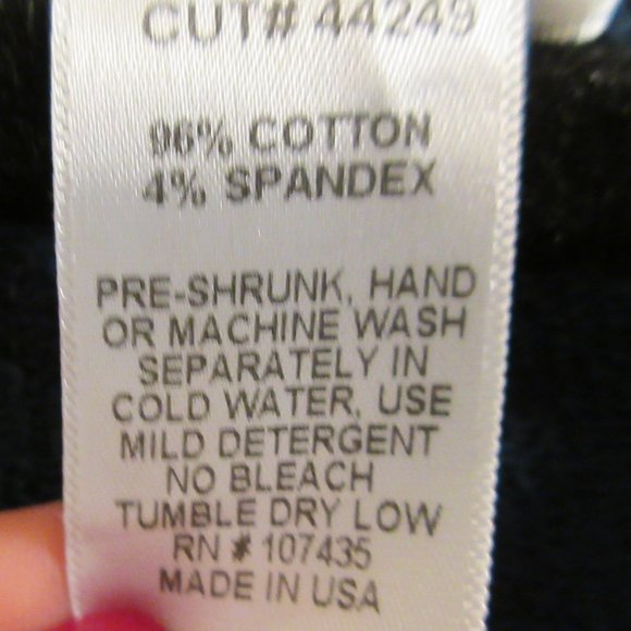 Hard Tail Deep Blue LS Cotton Dress, size M - Picture 3 of 10